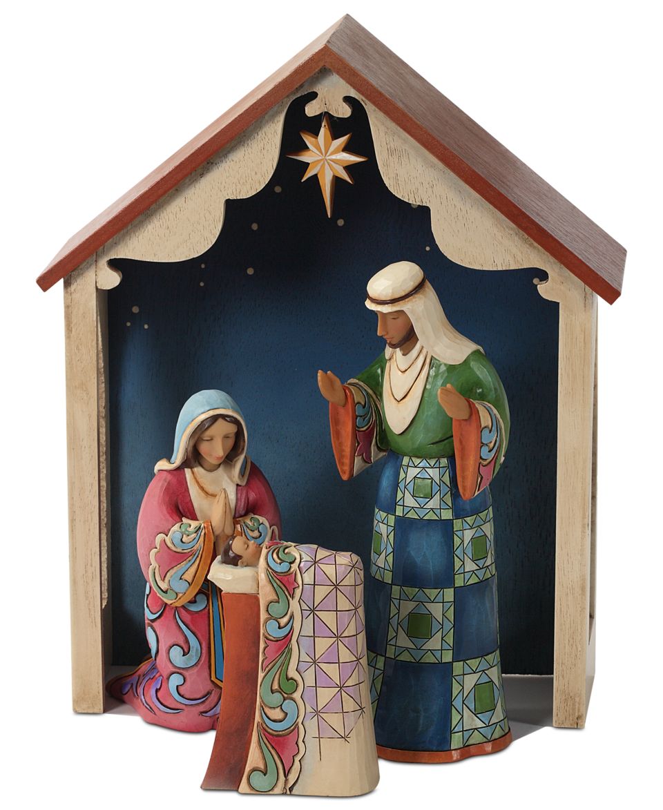 Jim Shore Nativity Scene, 4 Piece