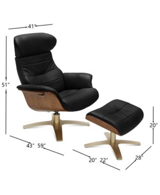 swivel rocker and ottoman