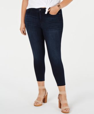 celebrity pink mid rise ankle skinny