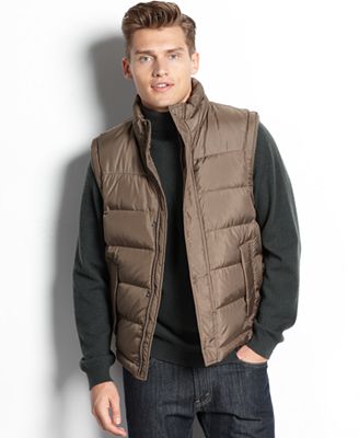 Kenneth Cole Vest, Down Puffer Vest - Coats & Jackets - Men - Macy's