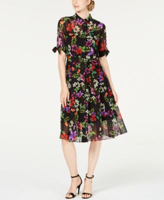 women's floral chiffon dresses