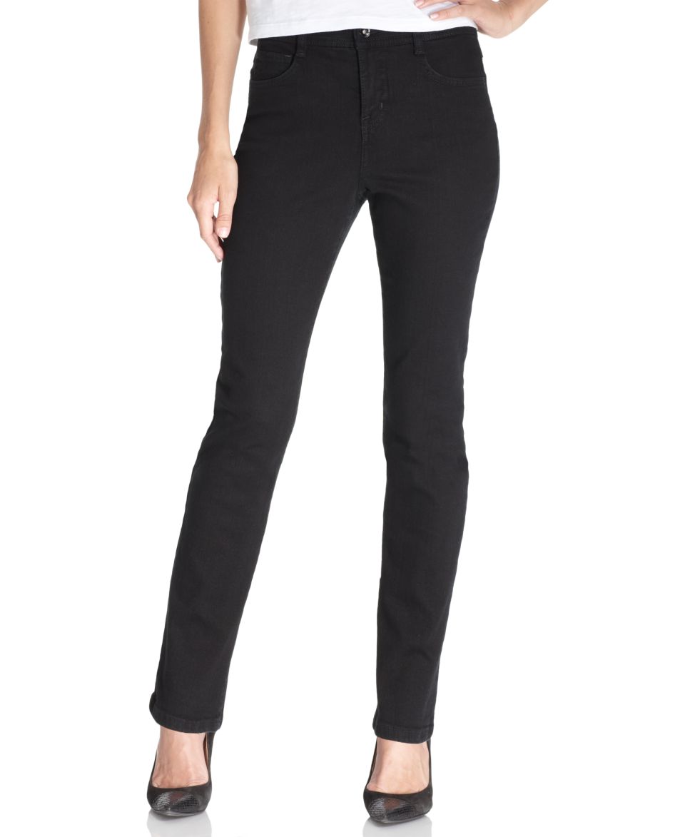 Style&co. Petite Jeans, Skinny Leg Tummy Control Colored   Womens 