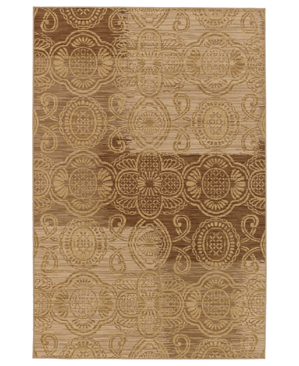 Karastan Area Rug, Elan Savoy Ivory 53 x 83   Rugs