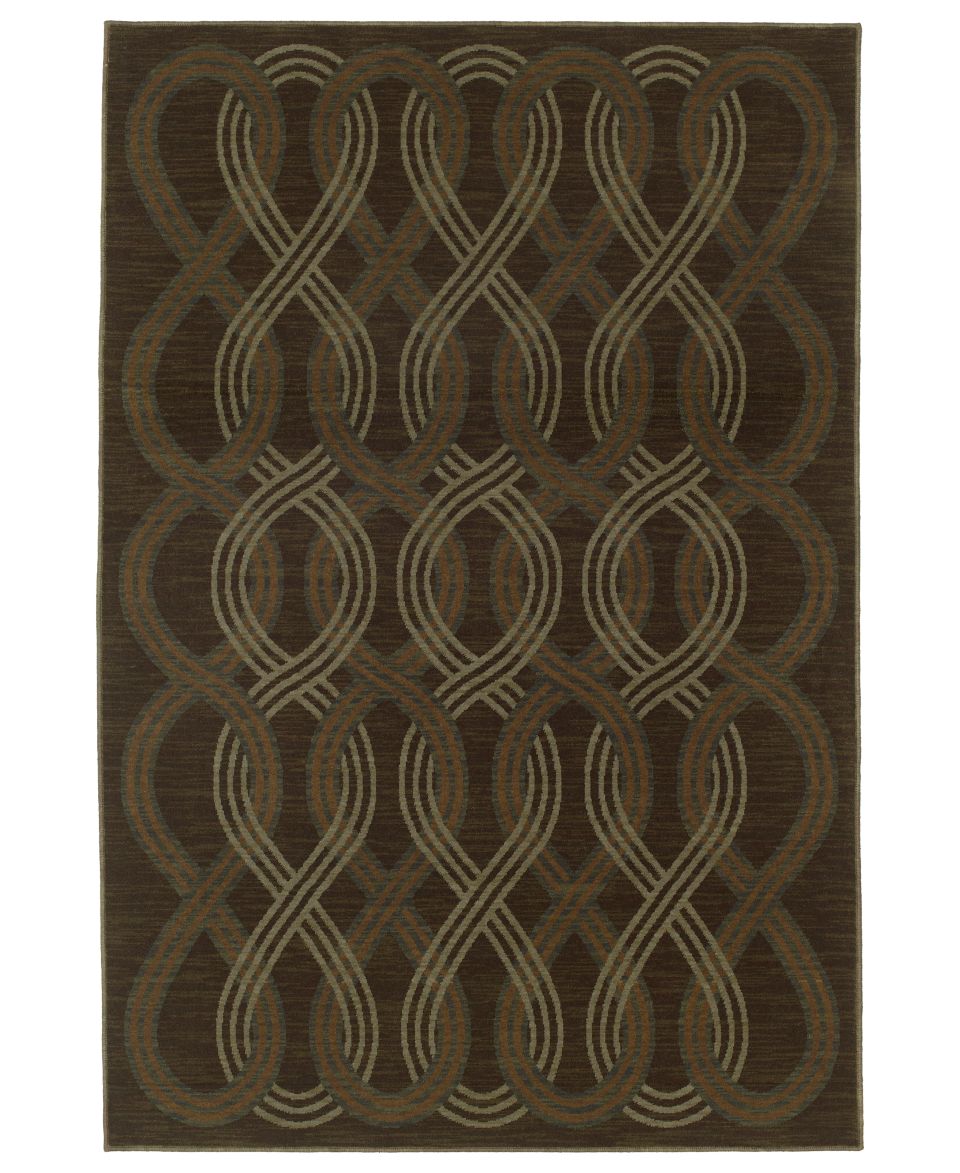 Karastan Area Rug, Bellingham Marietta Celadon 86 x 116   Rugs