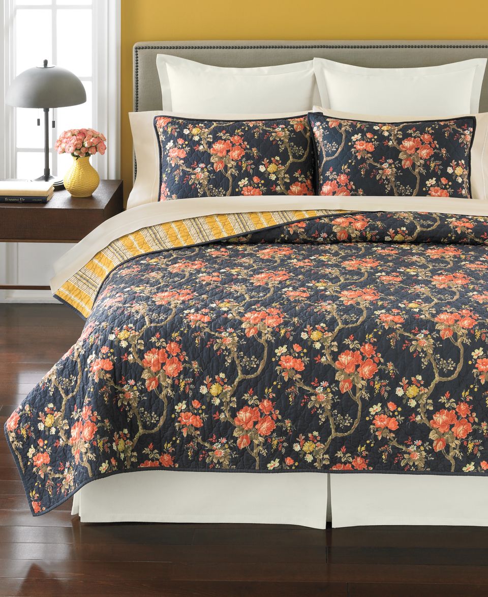 Lauren Ralph Lauren Bedding, Surrey Garden King Blanket   Bedding