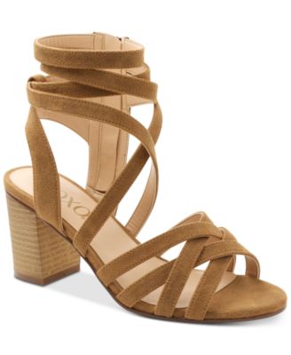 XOXO Eden Block-Heel Dress Sandals 