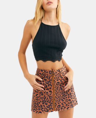 free people zip it up skirt