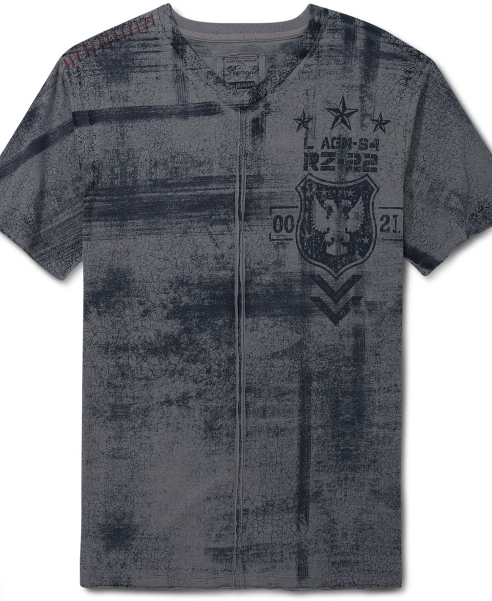 Retrofit Shirt, Long Sleeve Graphic Thermal   Mens T Shirts