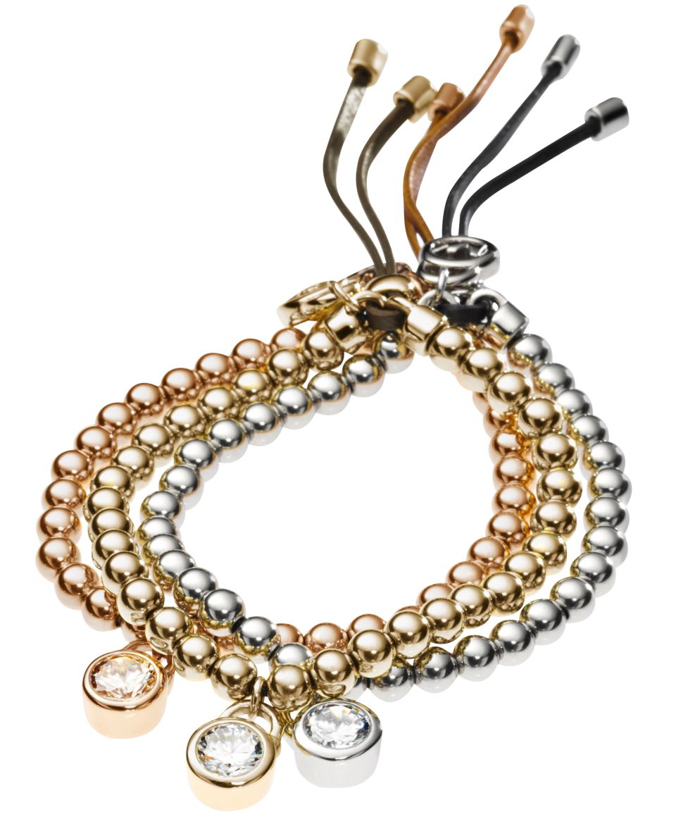 Michael Kors Bracelets, Tri Tone Belt Buckle Bangles   Fashion Jewelry