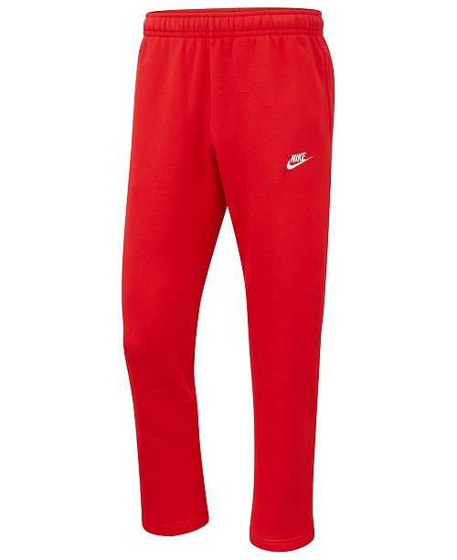 Nike Men S Sportswear Club Fleece Sweatpants Reviews All Activewear Men Macy S