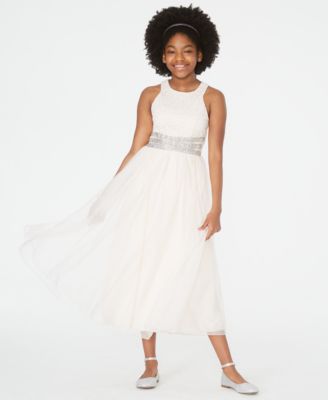 speechless kids white dress