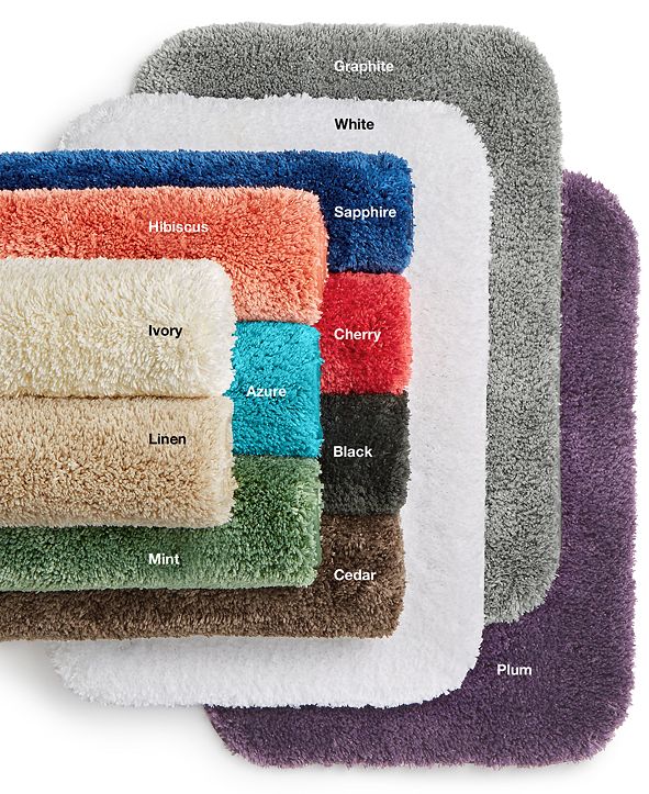 Charter Club Elite 17" x 24" Bath Rug, Created for Macy's & Reviews
