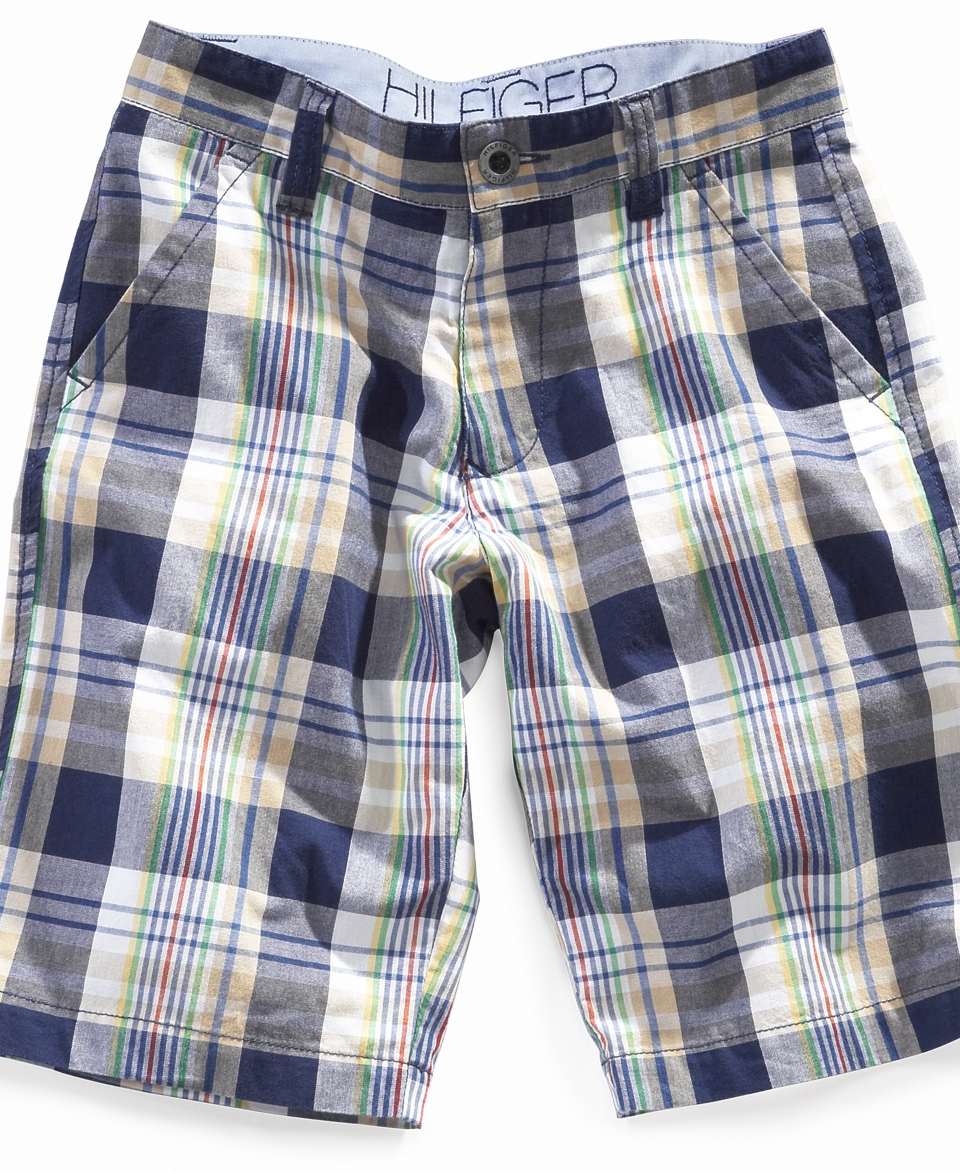 Kids Shorts, Boys Spencer Plaid Shorts   Kids Boys 8 20