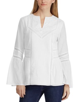 ralph lauren peasant top