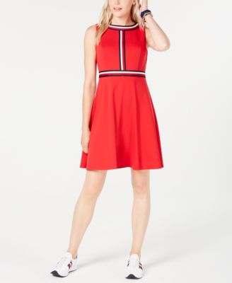 tommy red dress