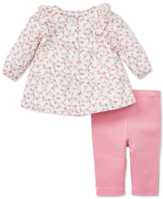baby girl top and pants set