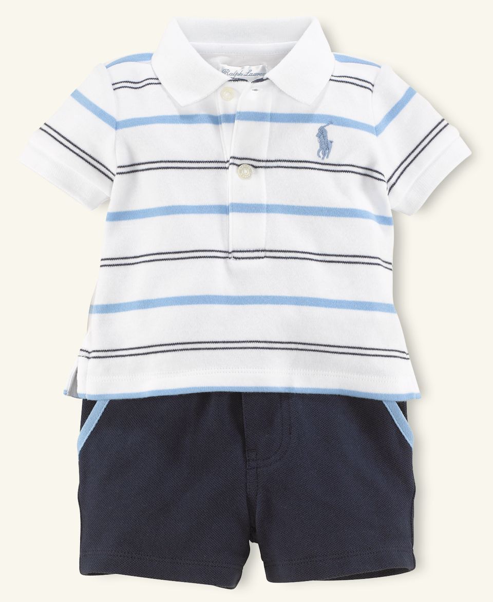 Ralph Lauren Baby Shortall, Baby Boys Mesh Shortall   Kids