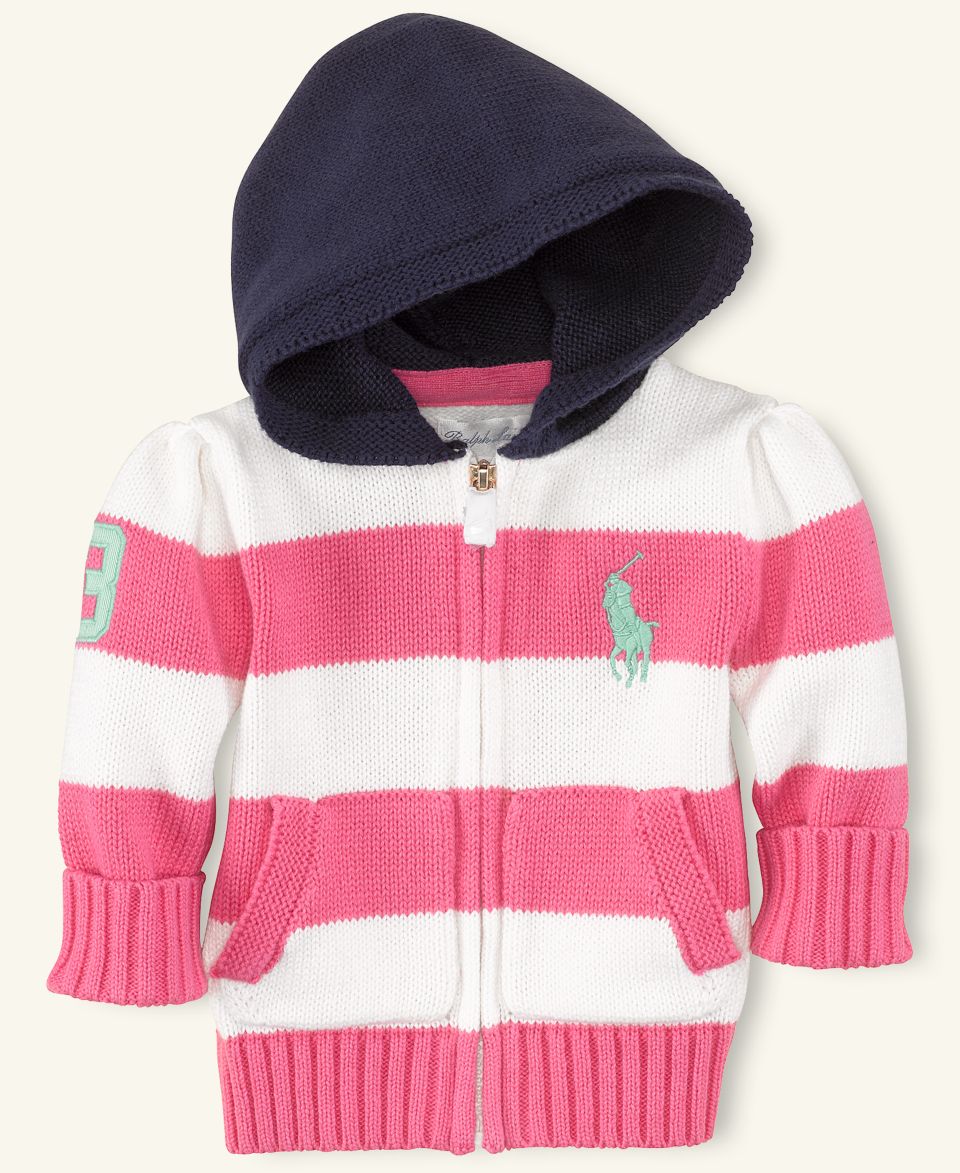 Ralph Lauren Baby Sweater, Baby Girls Cabled Cardigan   Kids