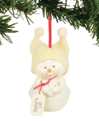 department 56 baby's first christmas ornament