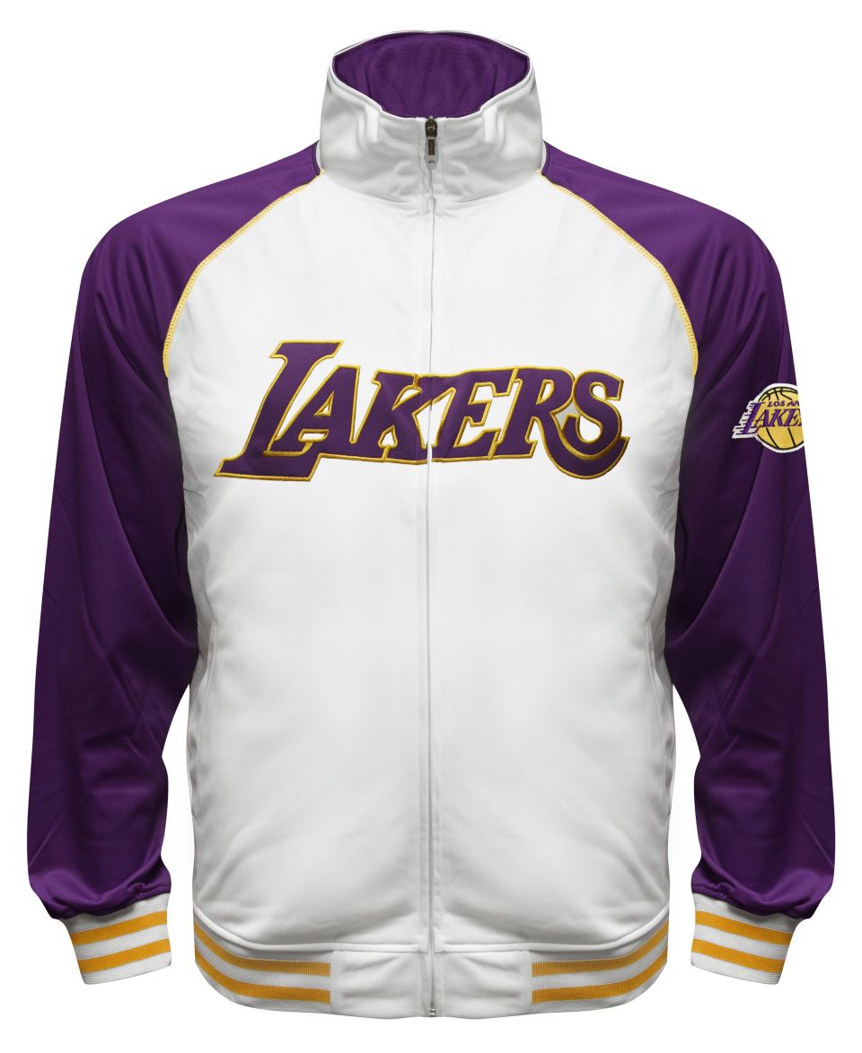 adidas NBA Hoodie, NBA LA Lakers Full Zip Fleece Hoodie   Mens Sports