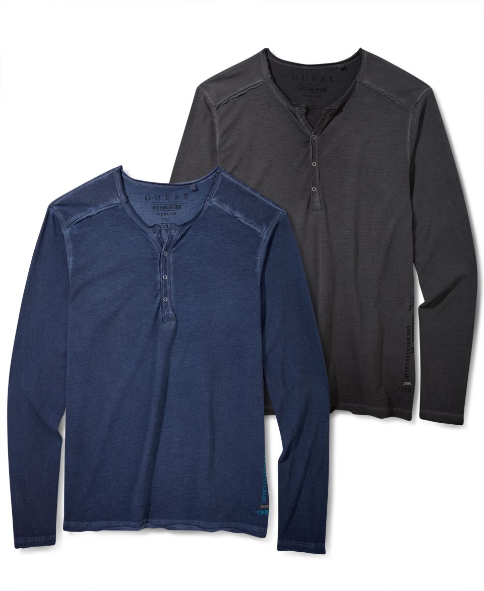 Denim & Supply Ralph Lauren Shirt, Slouch Henley Shirt