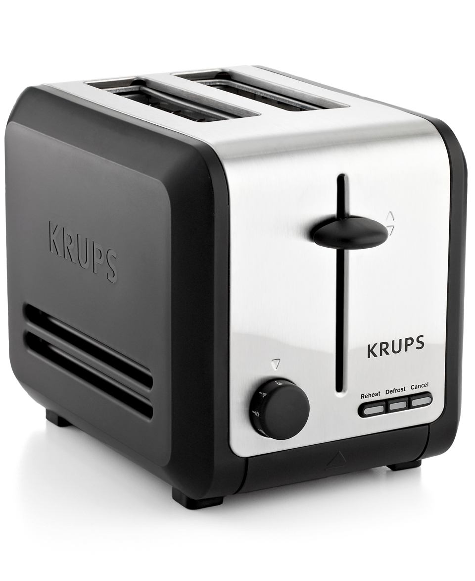 Krups KH742D50 Toaster, 2 Slice Definitive Series Stainless Steel