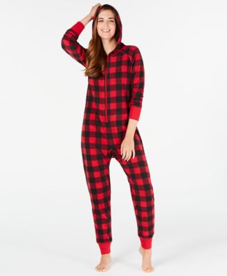 women's buffalo plaid hoodie