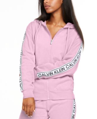 calvin klein performance logo hoodie