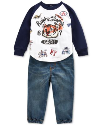 baby polo jeans