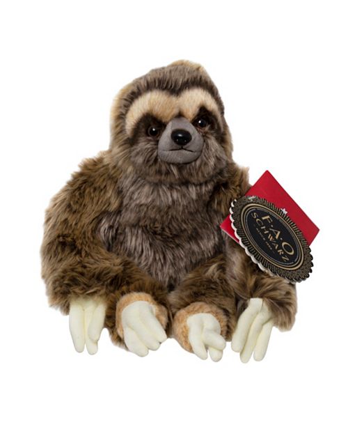 Fao Schwarz Toy Plush Sloth 10inch Reviews Macy S