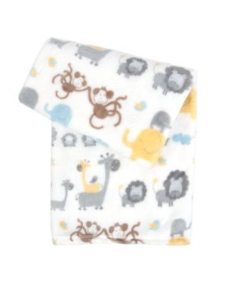 safari baby blanket