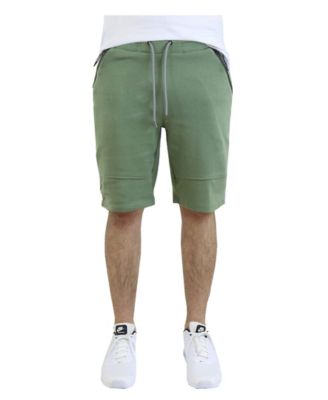 adidas fleece shorts with zip pockets