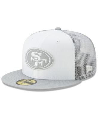 white 49ers hat
