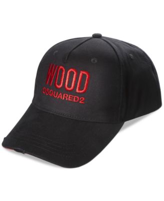 dsquared wood hat