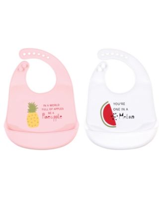 hudson baby silicone bibs