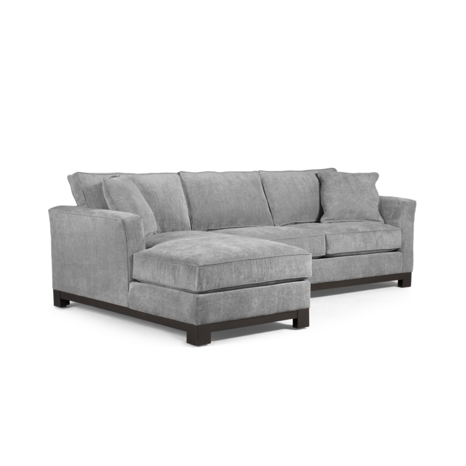 Kenton Fabric Sectional Sofa, 2 Piece Chaise 106W x 66D x 33H