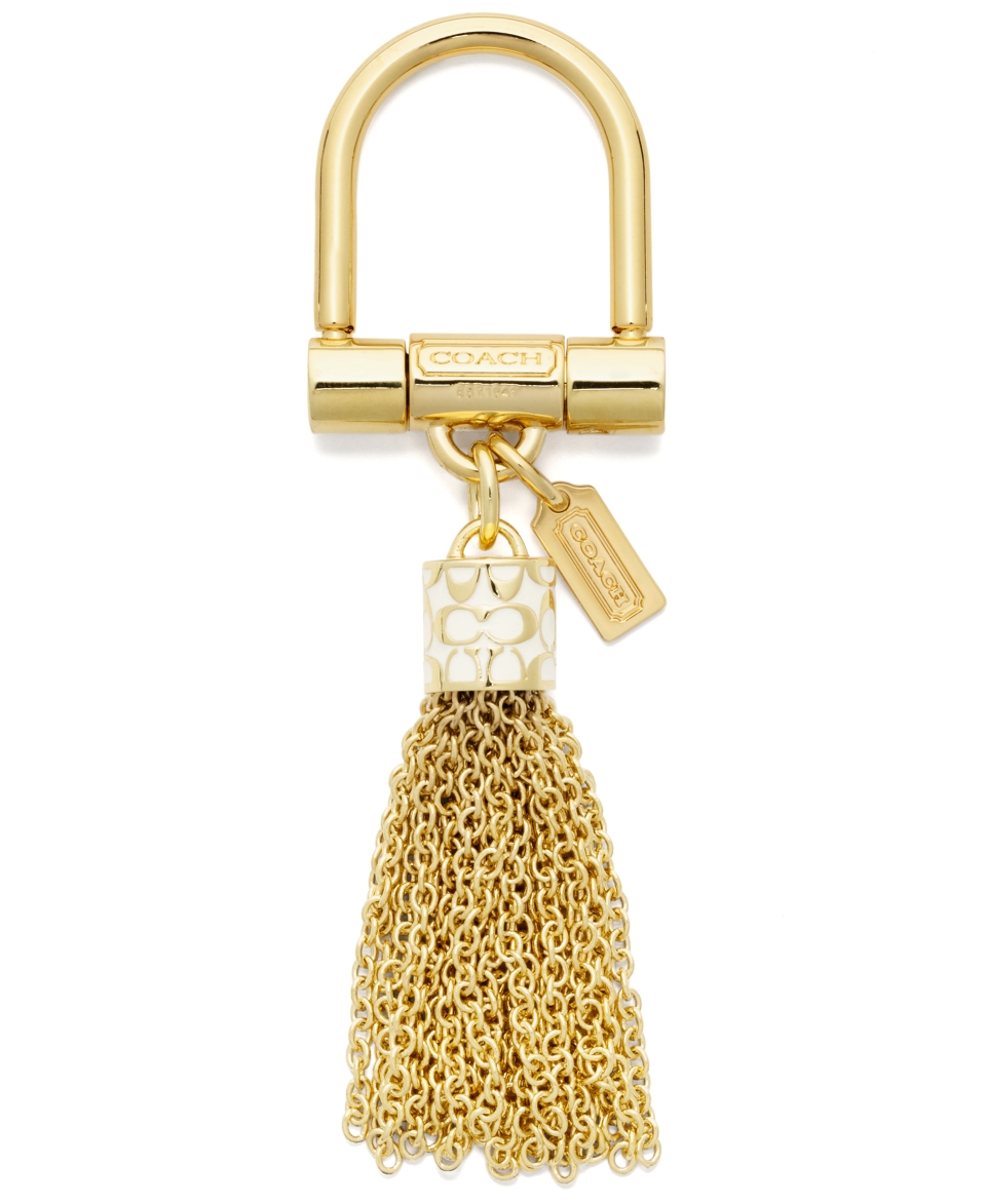 COACH TASSEL KEY RING   COACH   Handbags & Accessories