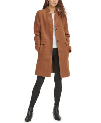 macys petite wool coats