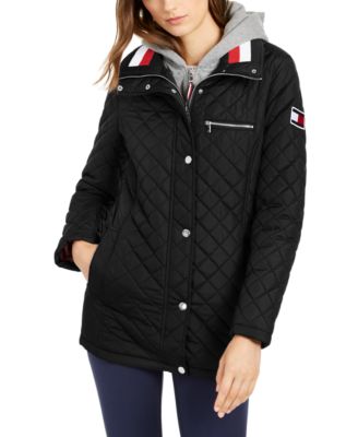 womens tommy hilfiger padded jacket