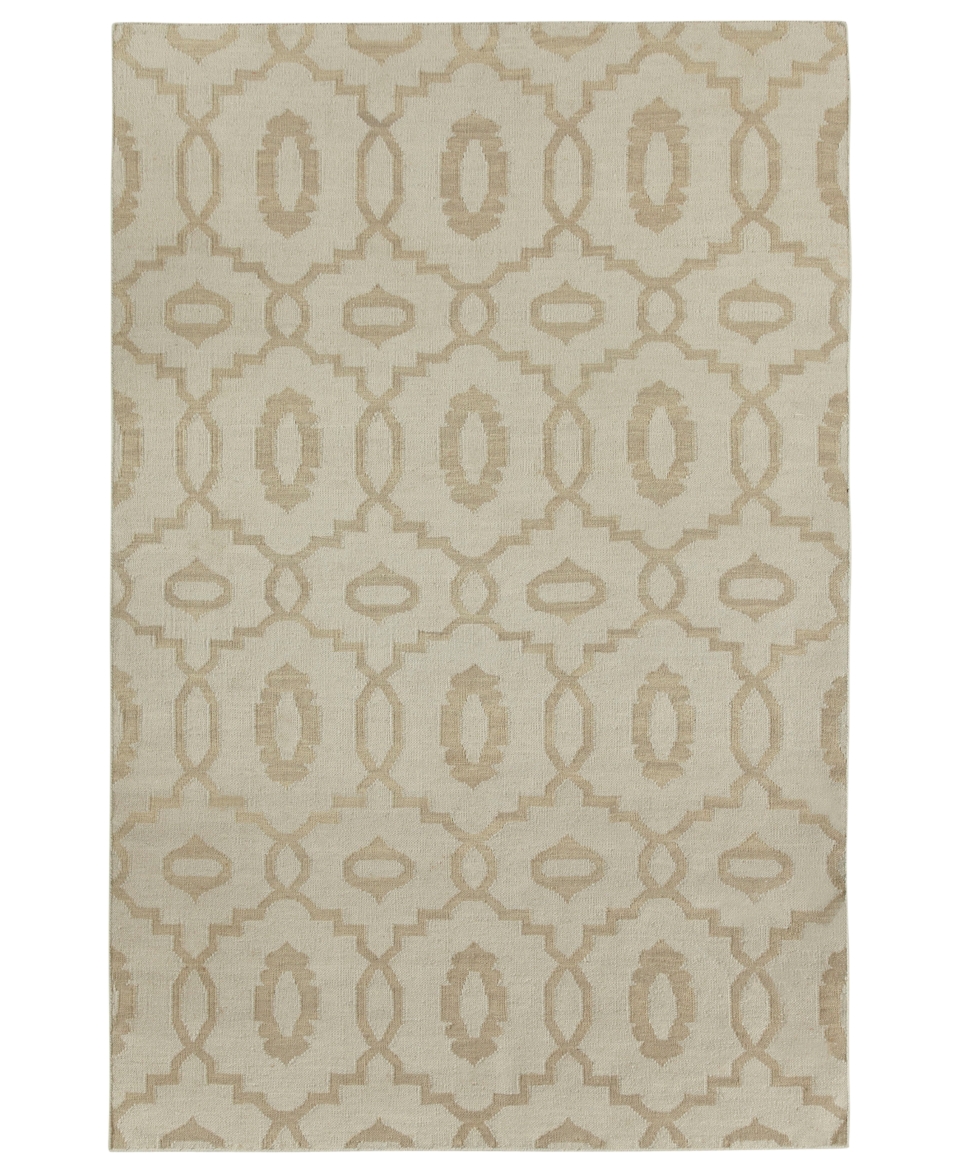 Capel Rugs, Genevieve Gorder Moor Flatweave 3628 675 Bisque   Lighting