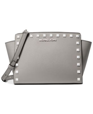 michael kors selma studded crossbody