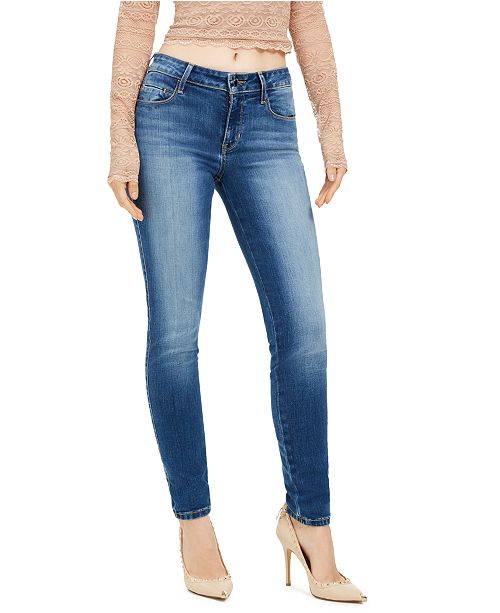 Guess Mid Rise Curvy Jeans Reviews Jeans Women Macy S