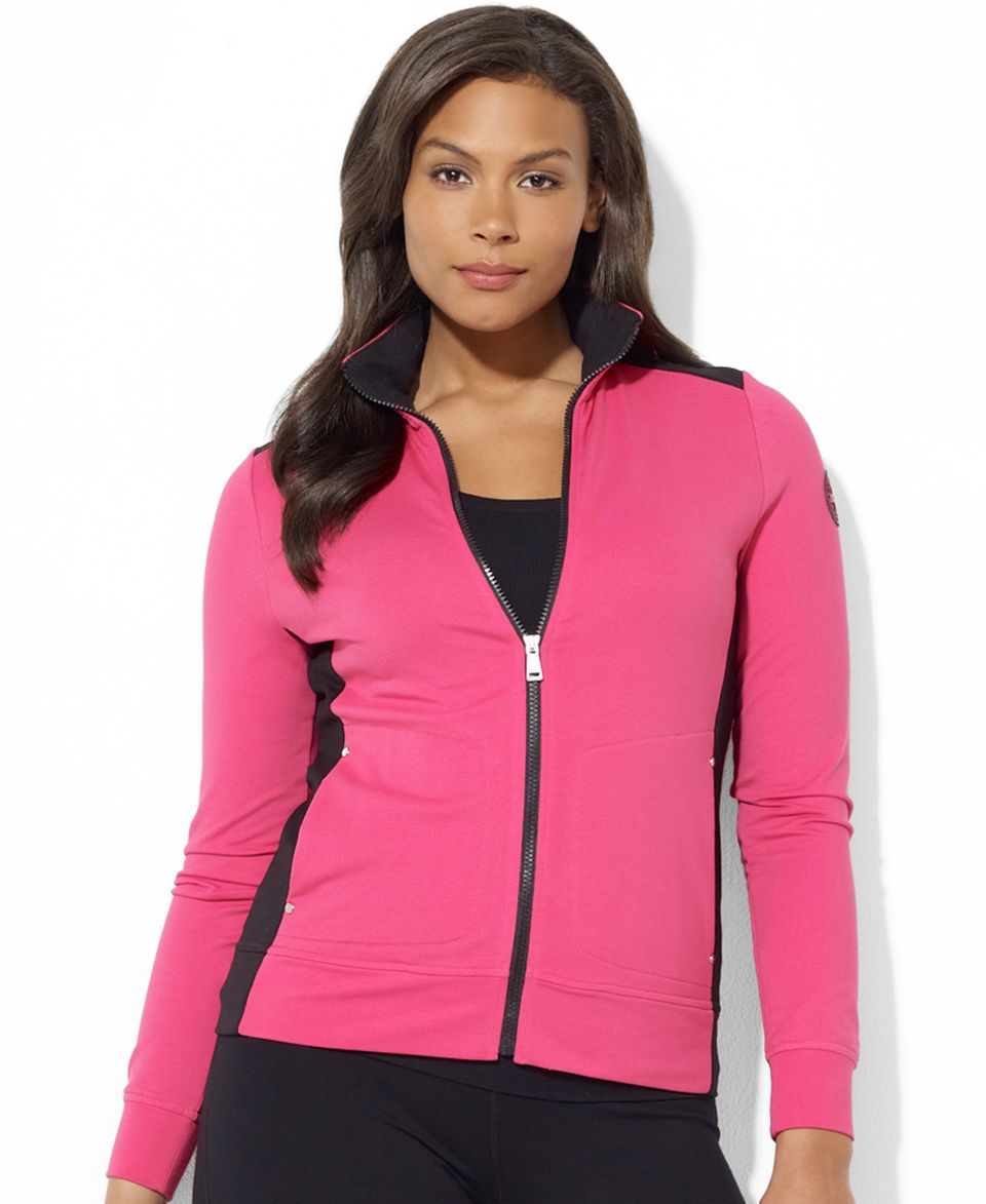 Lauren Ralph Lauren Plus Size Jacket, Quilted Fleece   Plus Size Tops