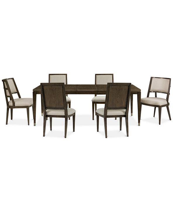Furniture Monterey Dining Furniture, 7Pc. Set (Table, 4 Side Chairs