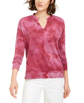 macy's tie dye sweatshirt