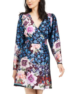 macys silk dresses