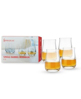 Бурбон Spiegelau Single Barrel, набор из 4 бутылок, 13,25 унции
