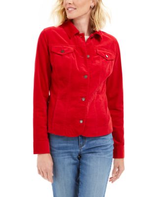 macys red jacket