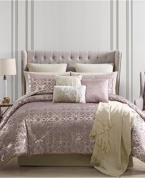 Hallmart Collectibles Sadie 14 Pc Full Comforter Set Reviews Bed In A Bag Bed Bath Macy S