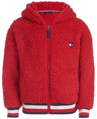 tommy fleece jacket